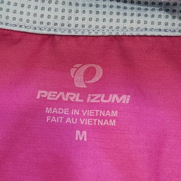 Pearl‎ Izumi MTB Barrier Cycling Jacket Womens M Purple Wine Full Zip Small FLAW - Picture 3 of 11